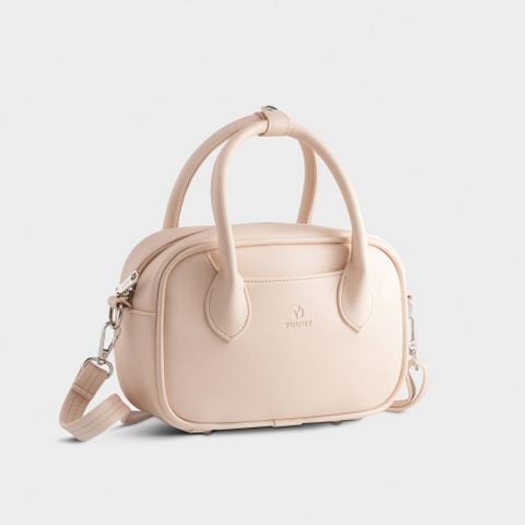 Túi đeo chéo da nữ phong cách dịu dàng nữ tính Yuumy Seasand YN247HA màu hồng dâu