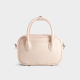  Túi Yuumy ( Thời trang nữ size 23 - Túi đeo chéo da Seasand YN247HA ) - Hồng dâu 