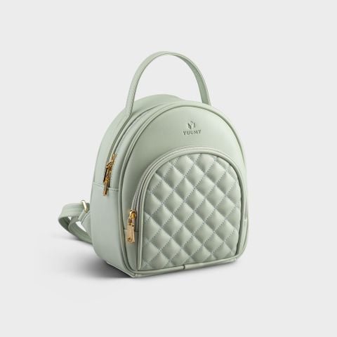  Balo Yuumy ( Thời trang nữ cỡ trung - Balo da Seasand YBA64XN ) Màu xanh ngọc 