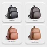  Balo Yuumy ( Thời trang nữ basic đựng vừa A4 - Balo da Liberal YBA55D ) màu đen 