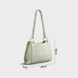  Túi Yuumy ( Thời trang nữ size 25 - Túi đeo vai da Seasand YN223XN ) - Xanh ngọc 