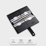  Ví Yuumy (  Thời trang nữ dáng dài - Ví da Seasand YV70D ) màu đen 