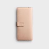  Ví Yuumy (  Thời trang nữ dáng dài - Ví da YV70K ) màu kem 