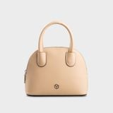  Túi Yuumy (Thời trang nữ dáng hến size 20 - Túi đeo chéo da Seasand YN282K) màu kem 