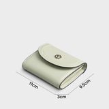  Ví Yuumy ( Thời trang nữ dáng ngắn - Ví da Seasand YV105XN ) - Xanh ngọc 