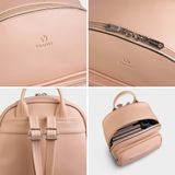  Balo Yuumy ( Thời trang nữ cỡ trung - Balo da Seasand YBA86K ) màu kem 