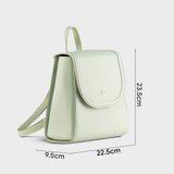  Balo Yuumy ( Thời trang nữ - Balo da Seasand YBA96XN ) - Xanh ngọc 