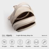  Balo Yuumy ( Thời trang nữ mini- Balo da Seasand YBA91T ) - Trắng 