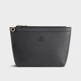  Túi Yuumy ( Thời trang nữ cầm tay size 22 - Túi đựng mỹ phẩm da Seasand YN121D ) màu đen 