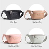  Balo Yuumy ( Thời trang nữ dáng bao tử - Balo da Seasand YBAC3D ) màu đen 