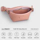  Balo Yuumy ( Thời trang nữ dáng bao tử - Balo da Seasand YBAC3D ) màu đen 