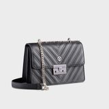  Túi Yuumy ( Thời trang nữ size 21 - Túi đeo chéo da Seasand YN137D ) Màu đen 