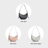  Túi Yuumy ( Thời trang nữ size 24 - Túi đeo chéo da Seasand  YN181XN ) màu xanh ngọc 