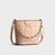 Túi đeo chéo da nữ họa tiết hình vuông Yuumy Seasand YN193K màu kem