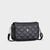 Túi đeo chéo da nữ họa tiết trang trí Yuumy Seasand YN201D màu đen