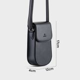  Túi Yuumy ( Thời trang nữ mini - Túi đeo chéo da Seasand YN225D ) - Đen 