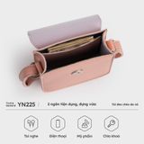  Túi Yuumy ( Thời trang nữ mini - Túi đeo chéo da Seasand YN225V ) - Vàng 
