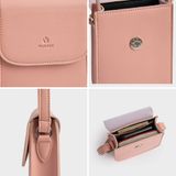  Túi Yuumy ( Thời trang nữ mini - Túi đeo chéo da Seasand YN225V ) - Vàng 