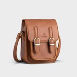  Túi Yuumy ( Thời trang nữ size 13 - Túi đeo chéo da Bergen YN118B ) màu bò 