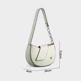  Túi Yuumy ( Thời trang nữ size 22 - Túi đeo vai da Seasand YN194XN ) màu xanh ngọc 