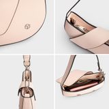  Túi Yuumy ( Thời trang nữ size 22 - Túi đeo vai da Seasand YN194D ) màu đen 