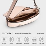  Túi Yuumy ( Thời trang nữ size 22 - Túi đeo vai da Seasand YN194D ) màu đen 