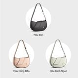  Túi Yuumy ( Thời trang nữ size 22 - Túi đeo vai da Seasand YN194HA ) màu hồng dâu 