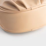  Túi Yuumy ( Thời trang nữ thiết kế nhún dáng tròn size 19 - Túi đeo chéo da Seasand YN264D ) - Đen 