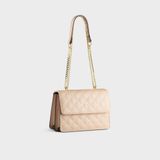  Túi Yuumy ( Thời trang nữ size 22 - Túi đeo chéo da Seasand YN136K ) màu kem 