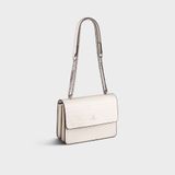  Túi Yuumy ( Thời trang nữ size 21 - Túi đeo chéo da Verein YN158T ) Màu trắng 