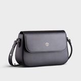  Túi Yuumy ( Thời trang nữ 23  - Túi đeo chéo da Seasand YN162D ) Màu đen 