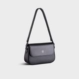  Túi Yuumy ( Thời trang nữ 23  - Túi đeo chéo da Seasand YN162D ) Màu đen 