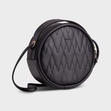  Túi Yuumy ( Thời trang nữ size 18 - Túi đeo chéo da Seasand YN110D ) màu đen 