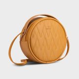  Túi Yuumy ( Thời trang nữ size 18 - Túi đeo chéo da Seasand YN110V ) màu vàng 