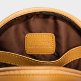  Túi Yuumy ( Thời trang nữ size 16 - Túi đeo chéo da YN65D ) màu đen 