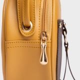  Túi Yuumy ( Thời trang nữ size 16 - Túi đeo chéo da YN65D ) màu đen 