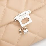  Túi Yuumy ( Thời trang nữ chần chỉ ô vuông cá tính size 24 - Túi đeo vai da Seasand YN255XN ) - Xanh ngọc 