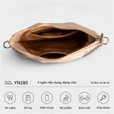  Túi Yuumy ( Thời trang nữ - Túi đeo chéo da Seasand YN185D ) Màu đen 