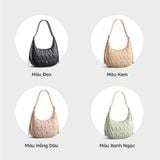  Túi Yuumy ( Thời trang nữ size 25 - Túi đeo vai da Seasand YN173D ) màu đen 