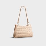  Túi Yuumy ( Thời trang nữ size 25 - Túi đeo vai da Seasand YN223K ) - Kem 