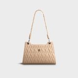 Túi Yuumy ( Thời trang nữ size 25 - Túi đeo vai da Seasand YN223K ) - Kem 