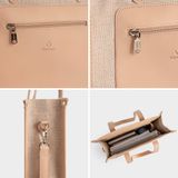  Túi Yuumy ( Thời trang nữ cỡ trung  - Túi xách da Seasand YTX47D ) Màu đen 