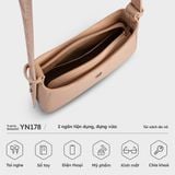  Túi đeo vai nữ YUUMY YN178 (Màu Đen) 