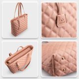  Túi Yuumy ( Thời trang nữ đựng laptop - Túi xách da Seasand YTX28D ) Màu đen 