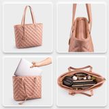  Túi Yuumy ( Thời trang nữ đựng laptop - Túi xách da Seasand YTX28D ) Màu đen 