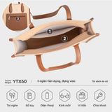  Túi Yuumy ( Thời trang nữ công sở classic - Túi xách da Bergen YTX60D ) - Đen 