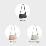  Túi Yuumy ( Thời trang nữ  size 24 - Túi đeo chéo da Seasand YN228XN ) - Xanh ngọc 