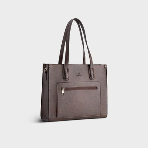  Túi Yuumy ( Thời trang nữ công sở - Túi xách da  YTX20N ) màu nâu 