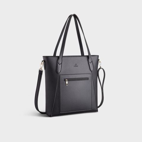  Túi Yuumy ( Thời trang nữ cỡ trung - Túi xách da Seasand YTX39D ) - Đen 