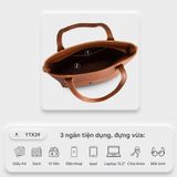  Túi Yuumy ( Thời trang nữ cỡ trung - Túi xách da Seasand YTX39D ) - Đen 